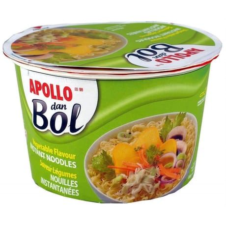 Apollo nouilles dan bol légumes 85g
