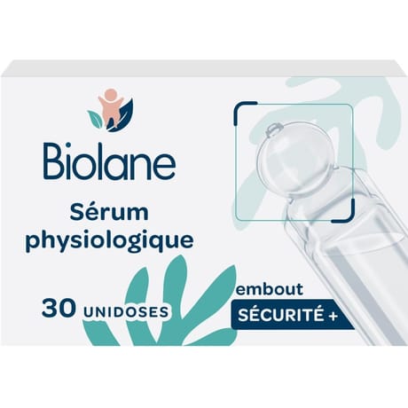 Biolane serum physiologique en unidoses 30x5 ml