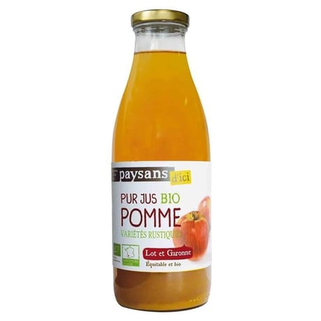 Ethiquable pur jus de pomme bio 1l