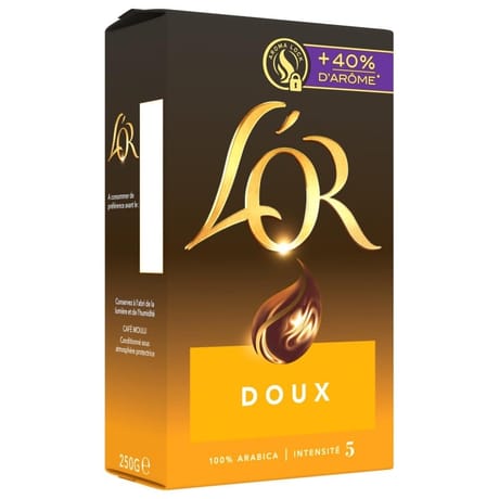 L'or doux café moulu 250g
