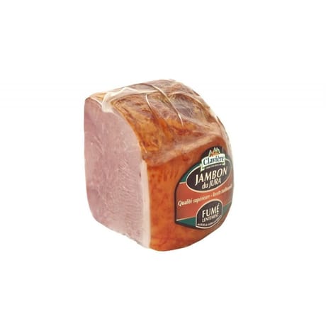 Clavière 1/8 de Jambon du Jura (jambon supérieur cuit fumé)