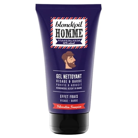 Blondépil homme gel nettoyant visage & barbe 150 ml