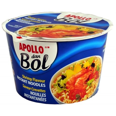 Apollo nouilles dan bol crevette 85g