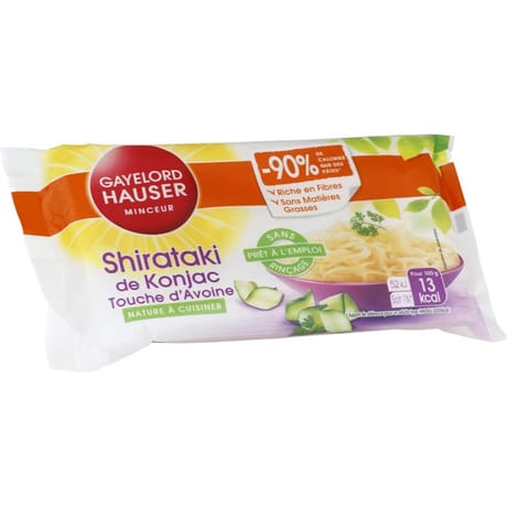 Gayelord hauser shirataki konjac touche avoine bio 150g