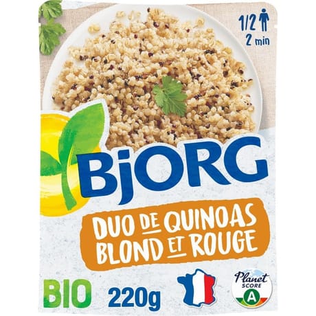 Bjorg duo de quinoa bio doypack 220g