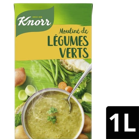 Knorr soupe liquide mouliné légumes verts 1031g
