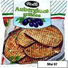 Rolli aubergines grillées 300g