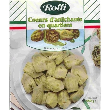 Rolli coeur d'artichauts en quartier 450g