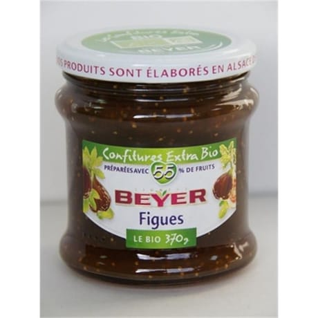 Beyer confiture bio figues 370g