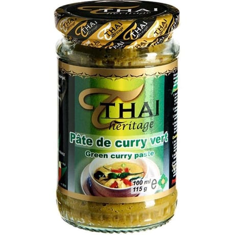 Thai héritage pâte de curry vert 115g