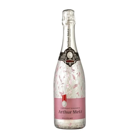 Crémant d'Alsace brut Millésimé Sleeve rosé 12% vol 75cl