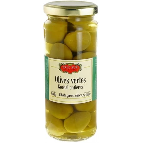 Eric Bur olives vertes entières 198g