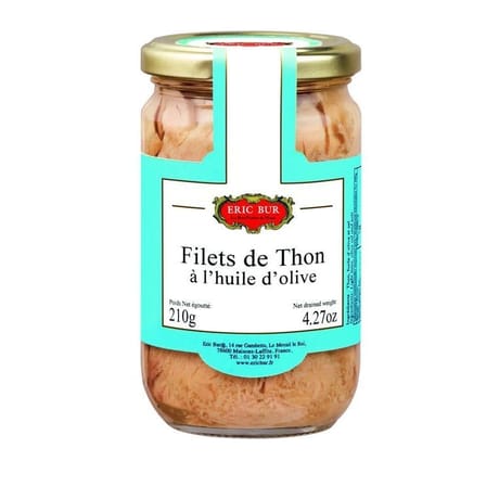 Eric Bur filets de thon 300g