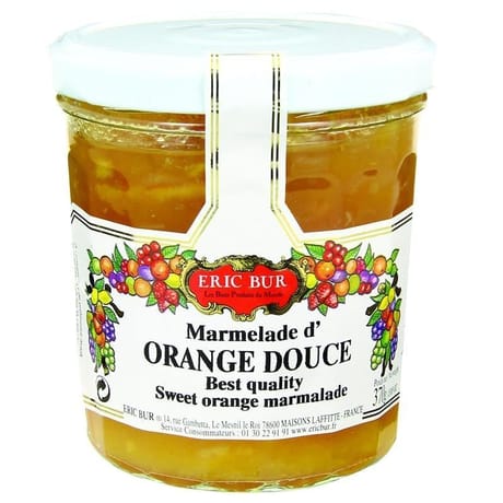 Eric Bur marmelade d'oranges douces 370g