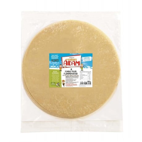 Les Frères Adam fonds pour tarte flambée ronds 8X110g