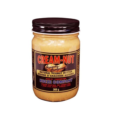 Koeze peanut butter crunchy 368g