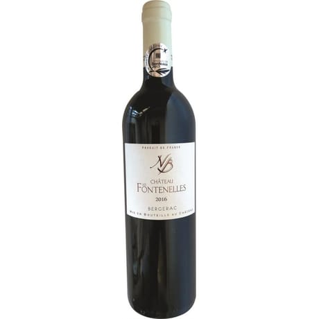 Bergerac rouge chateau les fontenelles 12.5% Vol. 75 cl
