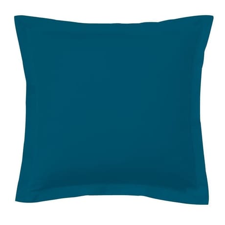 Taie d'oreiller 63x63 "uni 57 fils canard"