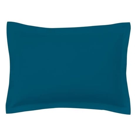 Taie d'oreiller 50x70 "uni 57 fils canard"