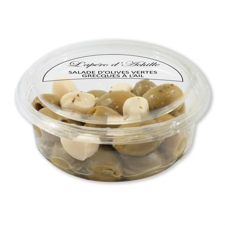 Salade olives vertes ail 150g