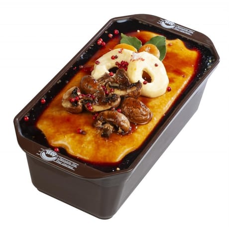 Terrine de chevreuil aux cepes
