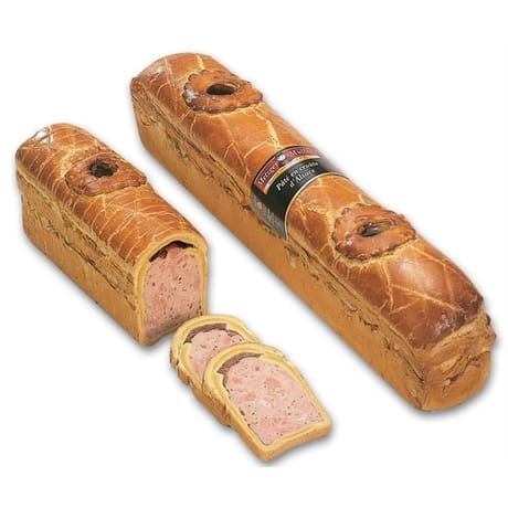 Pâté en croute alsace pur beurre tranches