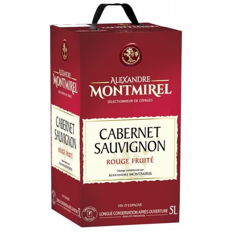 Cabernet Sauvignon Rouge Fruité Alexandre Montmirel 12.5% Vol.5L
