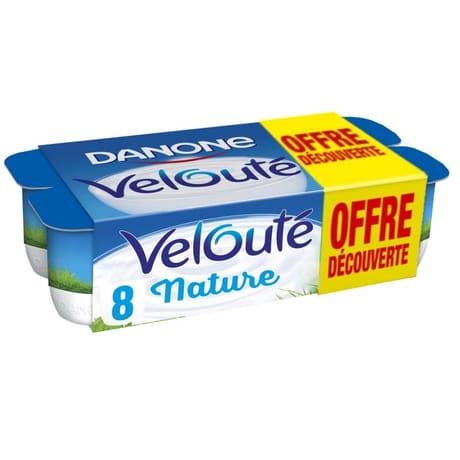 Velouté nature 8x125g offre découverte
