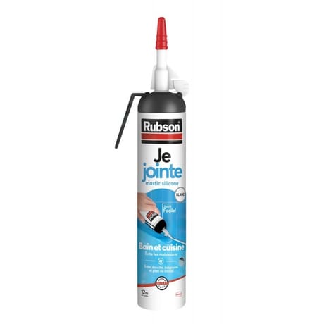 Henkel rubson mastic bain&cuisine pure silicone anti moisissures blanc - 200ml