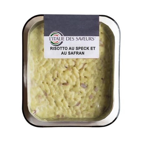 Risotto au safran et speck 300g