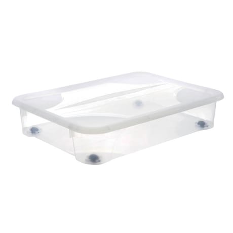 Eda dessous de lit 60L gigabox avec roulettes