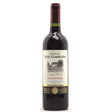 Côtes de Bourg Vieilles Vignes Château Vieux Gombeauds 13% Vol.75cl