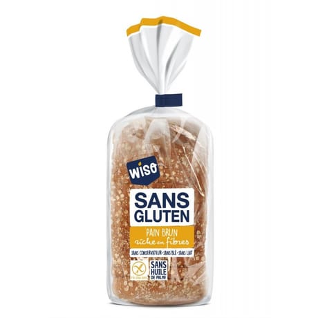 Pain brun sans gluten Wiso 350g