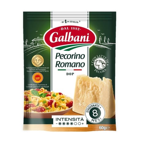 Galbani Pécorino romano DOP sachet fraicheur 60g