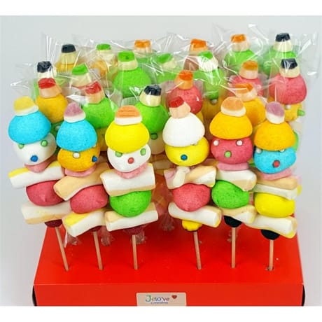 Brochette arlequin 55g