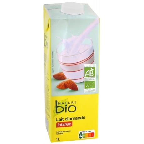 Nature bio lait d'amande bio 1l