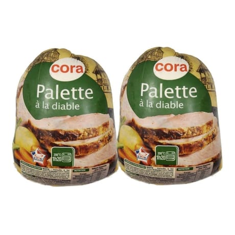 Lot de 2 palettes à la diables Cora
