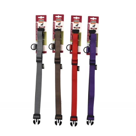 Riga collier sangle doublée 25 GC  tour de cou 40-65 cm