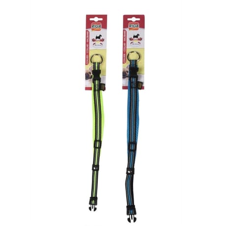 Riga - Collier réflechissant 15 tour de cou 38-50cm