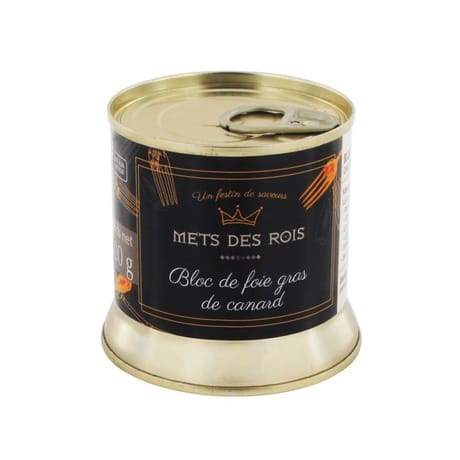 Mets des rois bloc de foie gras de canard 200g