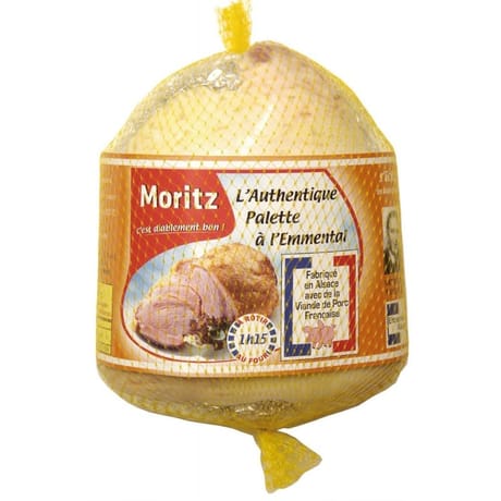 L'authentique palette d'alsace à l'emmental Moritz