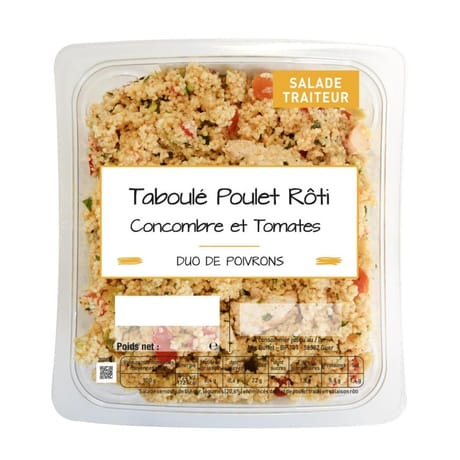 Taboule au poulet 800gr