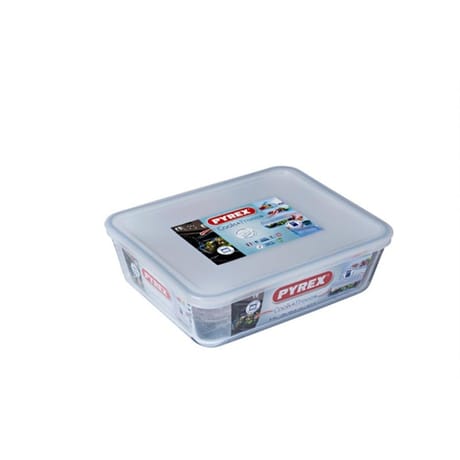 Pyrex plat à four + couvercle 22x17cm cook & freeze