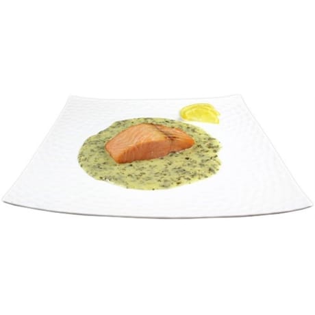 Pavé de saumon sauce oseille