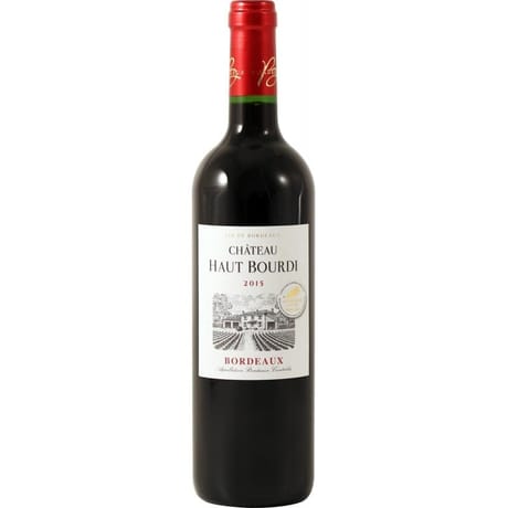Haut bourdi bordeaux rouge 75cl 13%vol