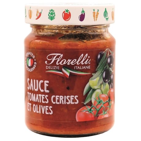 Florelli sauce tomate aux olives 250g