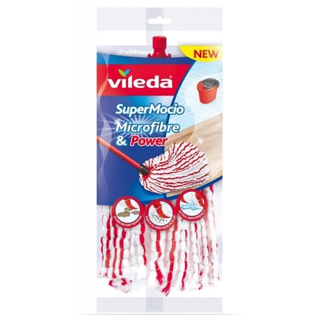 Vileda recharges supermocio power