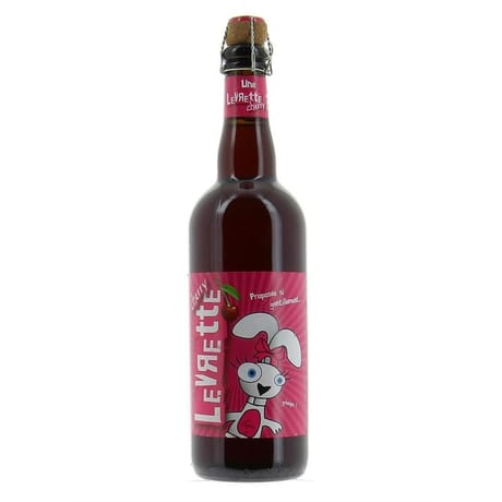 Levrette cherry bouteille 75cl 3.5%vol