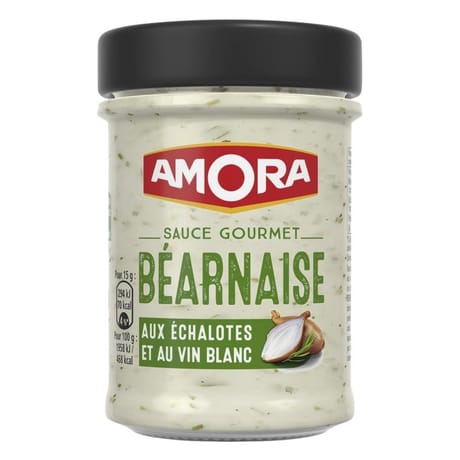 Amora sauce béarnaise aux échalotes et au vin blanc 184g