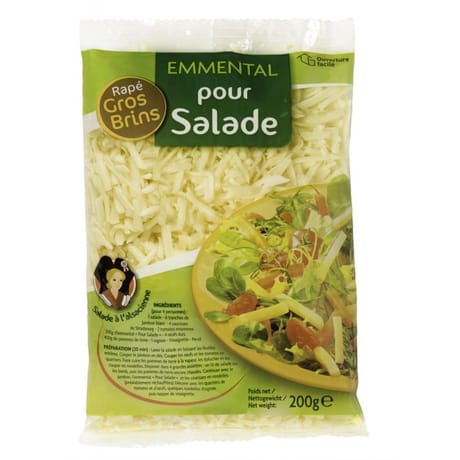Siffert emmental français rapé salade 200g